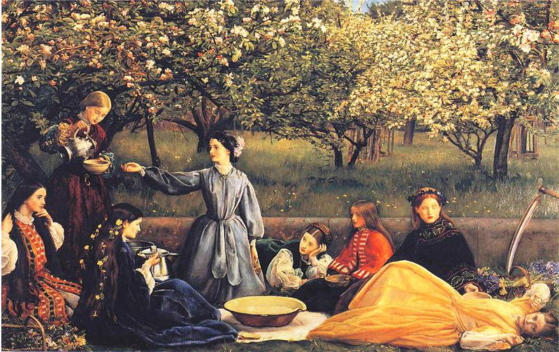 Sir John Everett Millais Spring oil painting picture